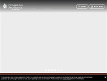 Tablet Screenshot of cedarsinnlewiston.com